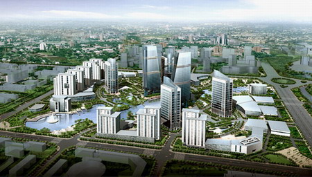 台州中央商务区城市设计-城市设计篇-项目工程